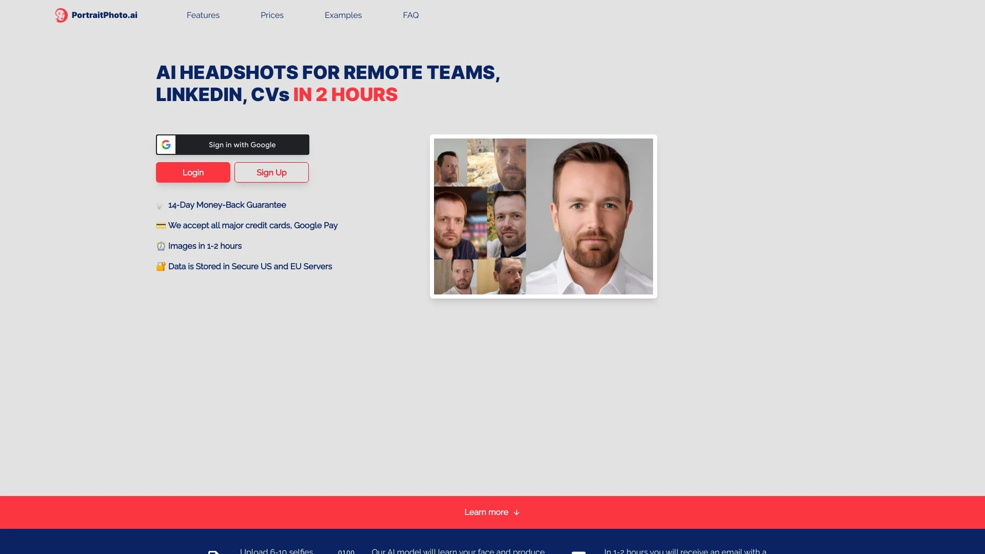 PortraitPhoto.ai - AI Tool Ocean