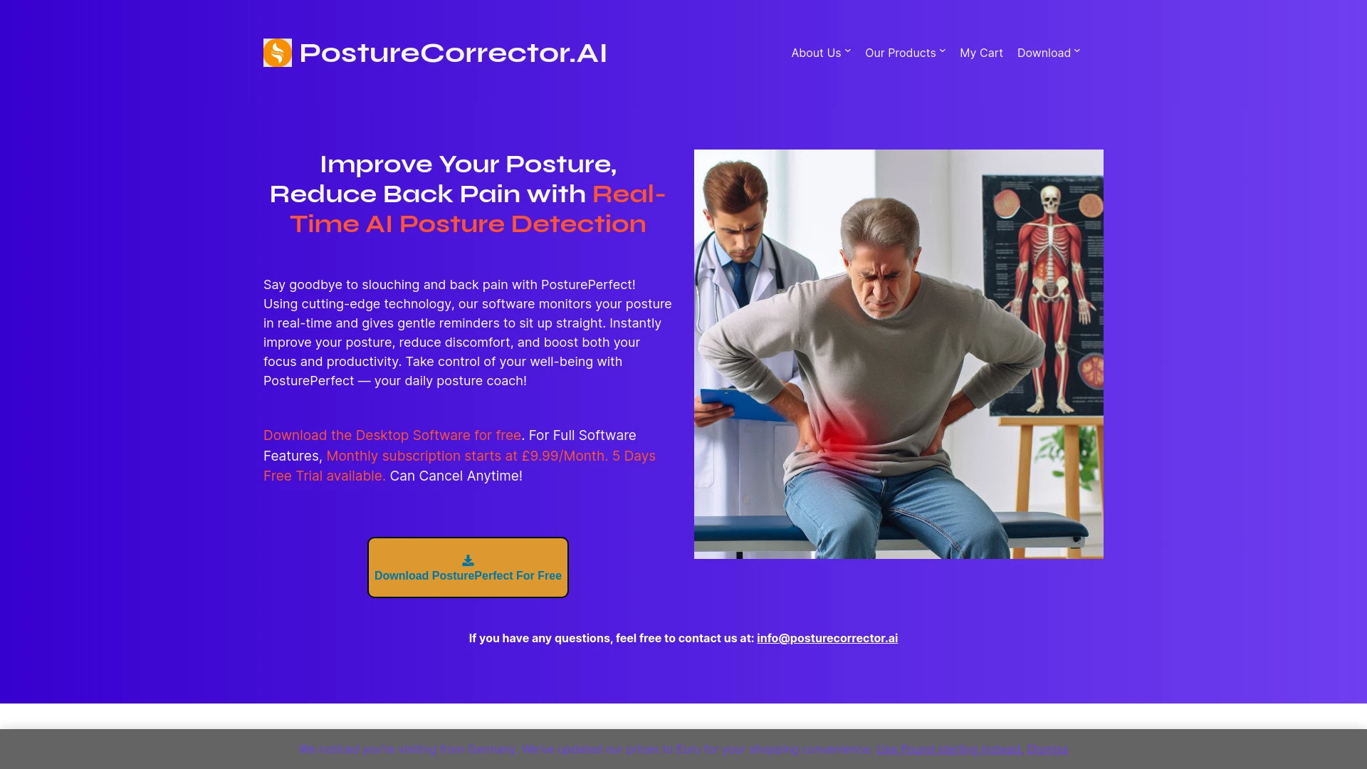 PostureCorrector.AI - AI Tool Ocean