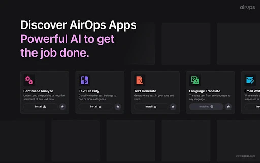 Powerful AI apps - Chrome Extension - AI Tool Ocean