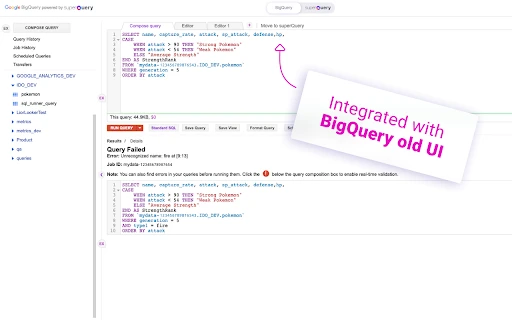 Powerful BigQuery IDE powered by AI - Chrome Extension - AI Tool Ocean