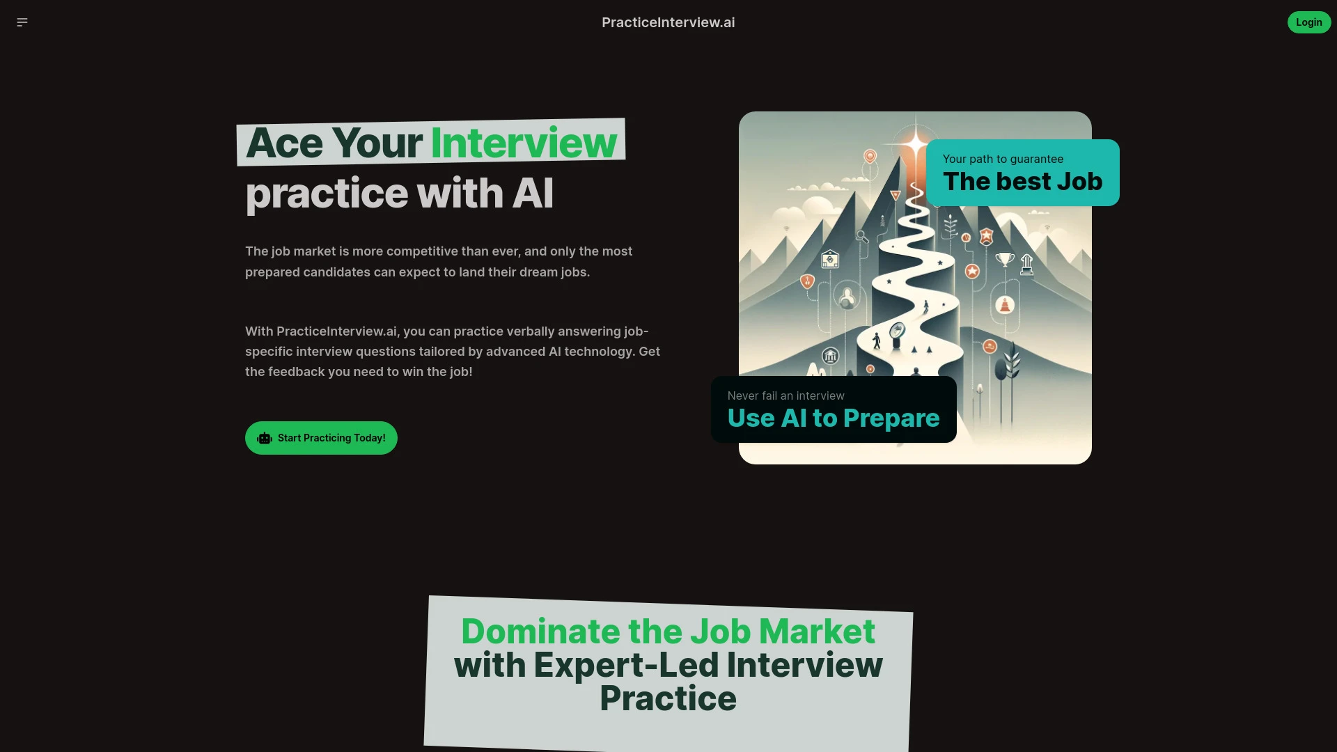 PracticeInterview.ai - AI Tool Ocean