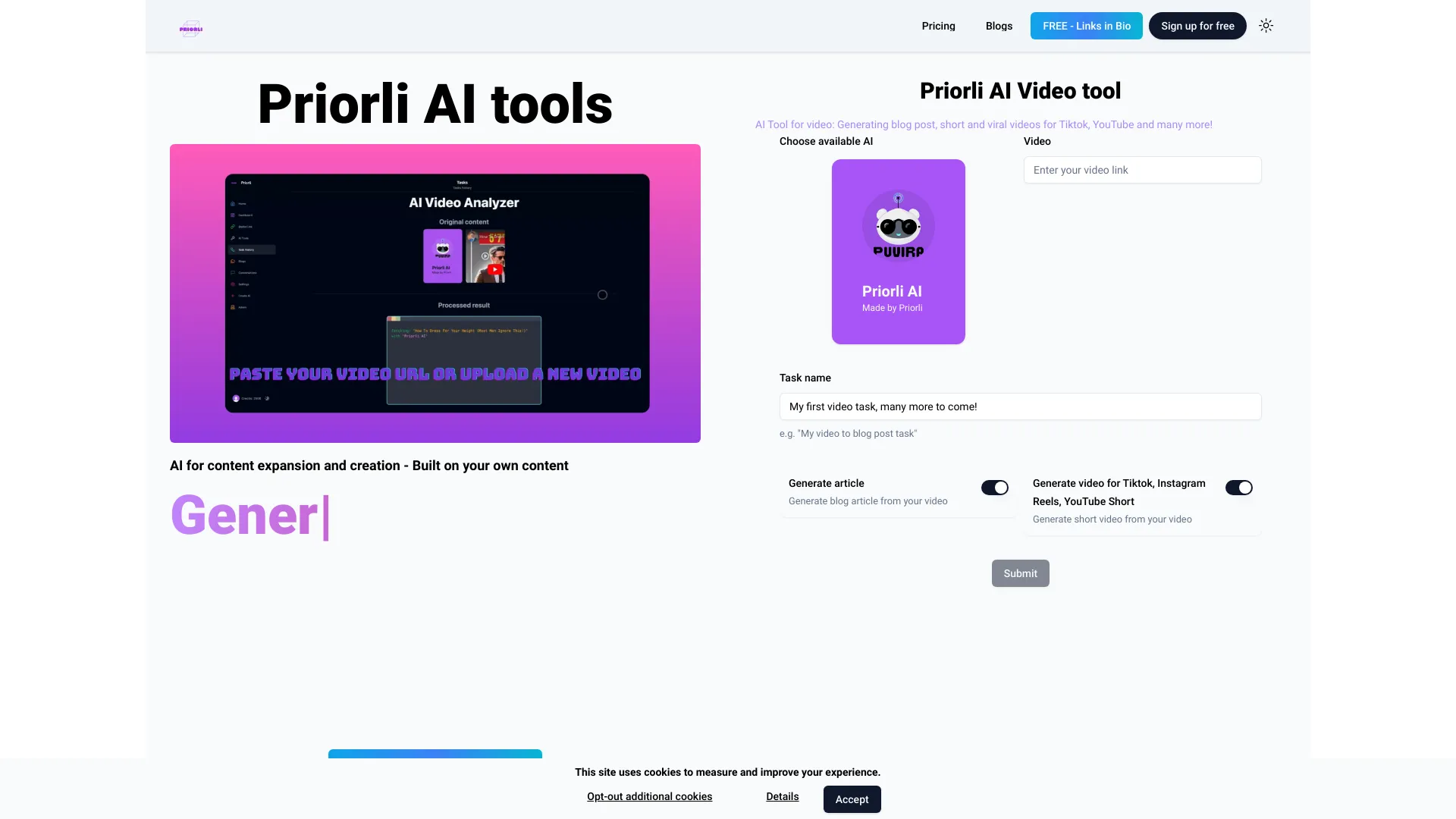 Priorli - AI Tool Ocean