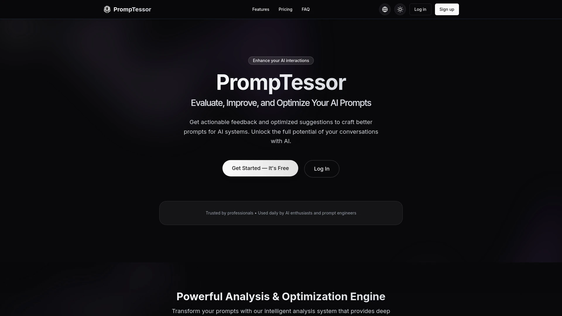 PrompTessor - AI Tool Ocean