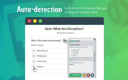 QuizSolver - Chrome Extension - AI Tool Ocean