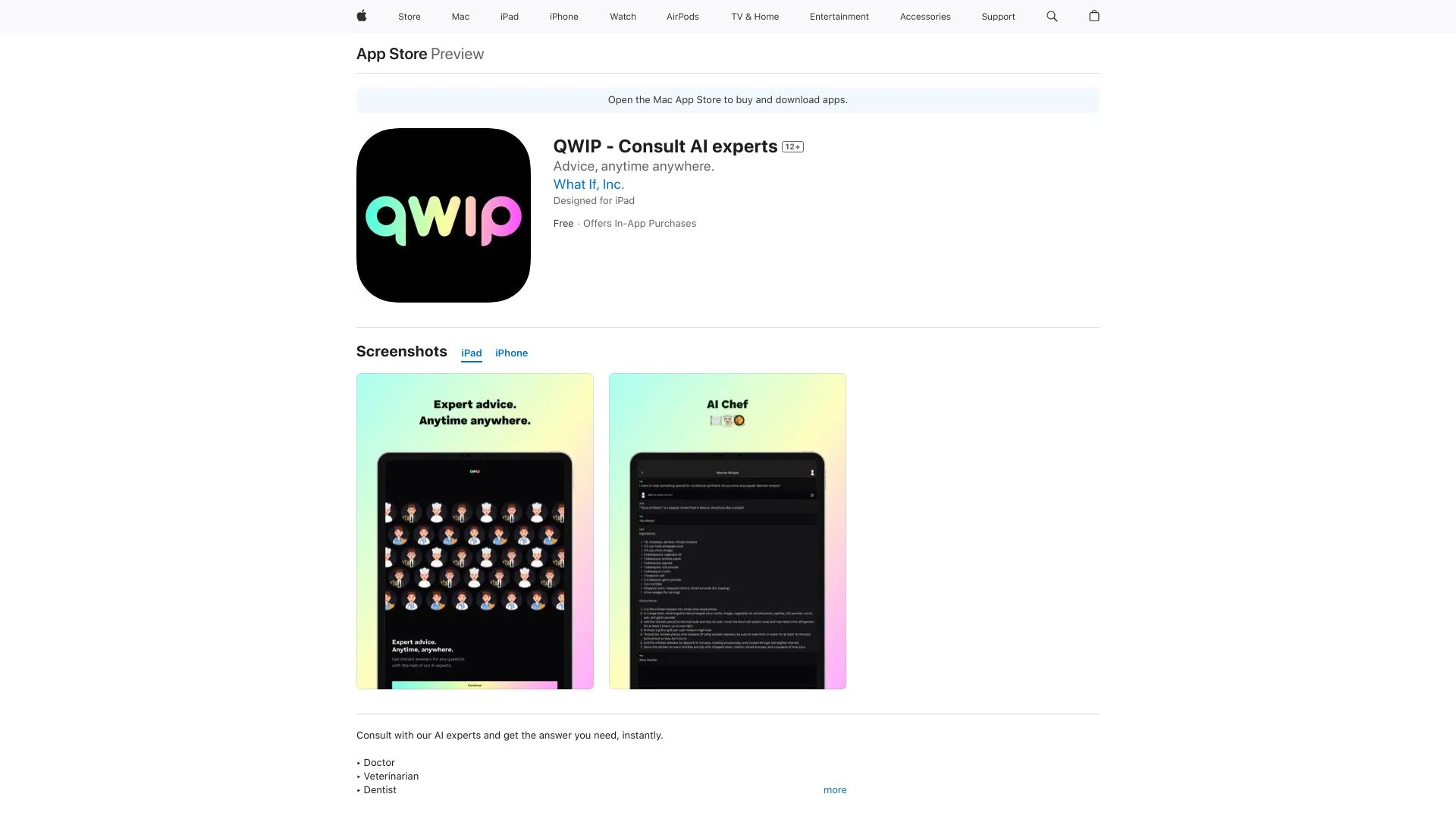 QWIP - Consult AI experts - AI Tool Ocean