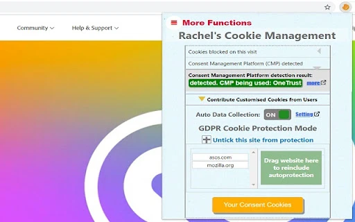 Rachel's GDPR Consent Manager - Chrome Extension - AI Tool Ocean