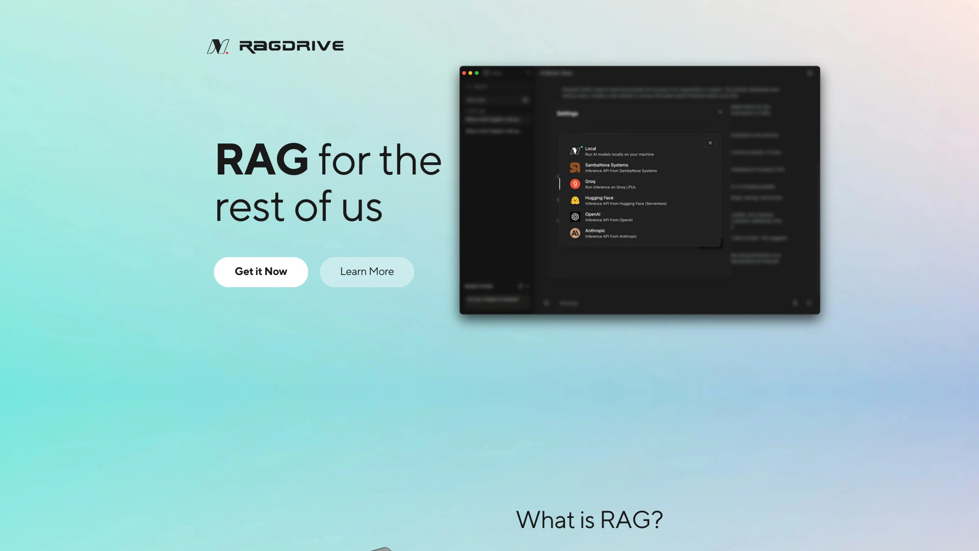 RAGDrive.com - AI Tool Ocean
