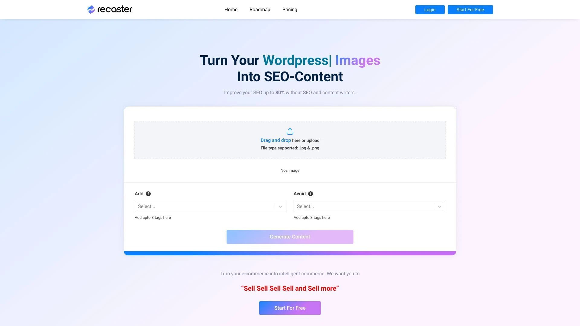 Recaster AI - AI Tool Ocean