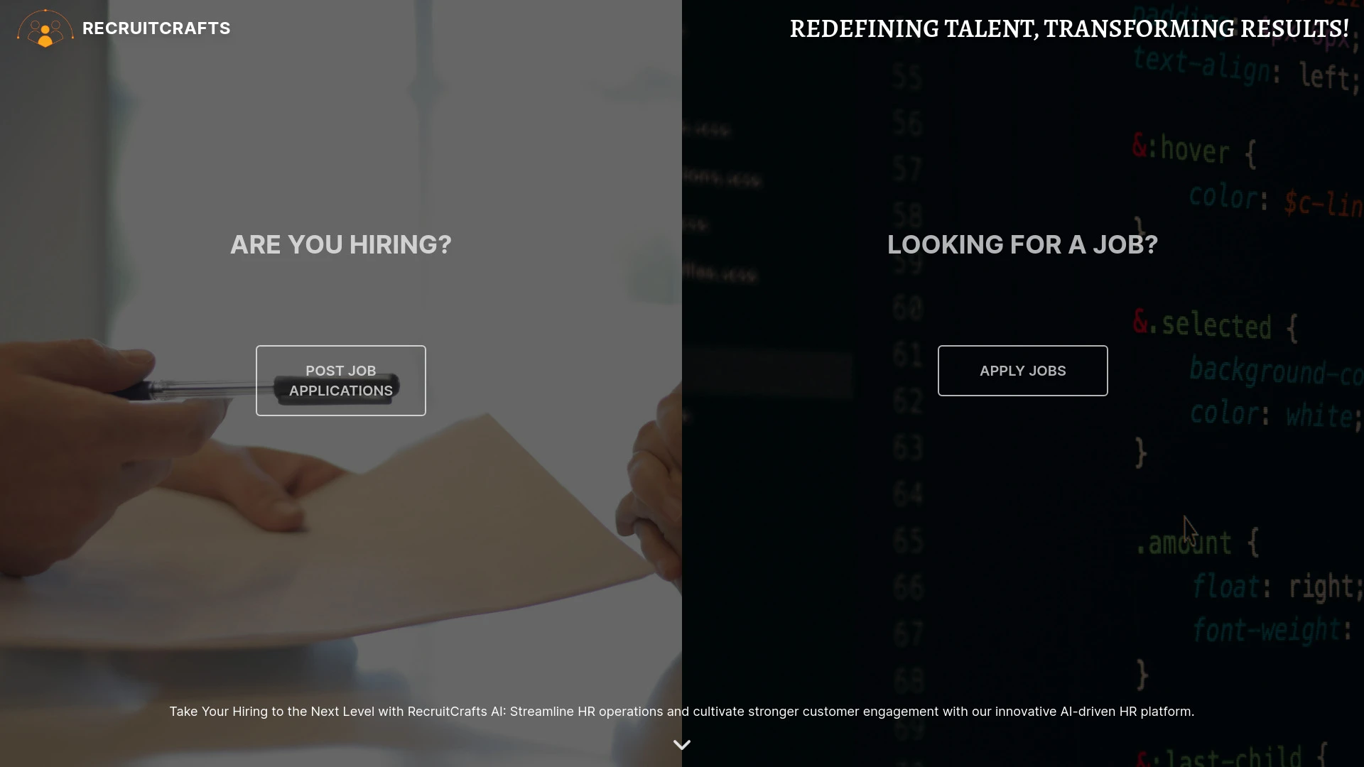 RecruitCrafts - AI Tool Ocean