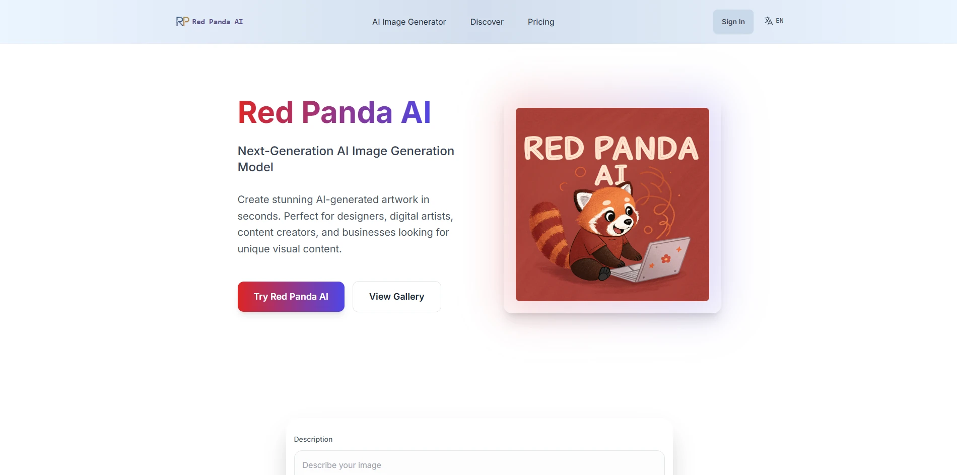 Red Panda AI - AI Tool Ocean