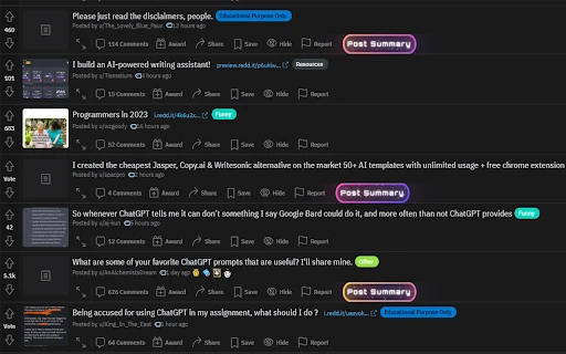 Reddit Comment Analyzer - Chrome Extension - AI Tool Ocean
