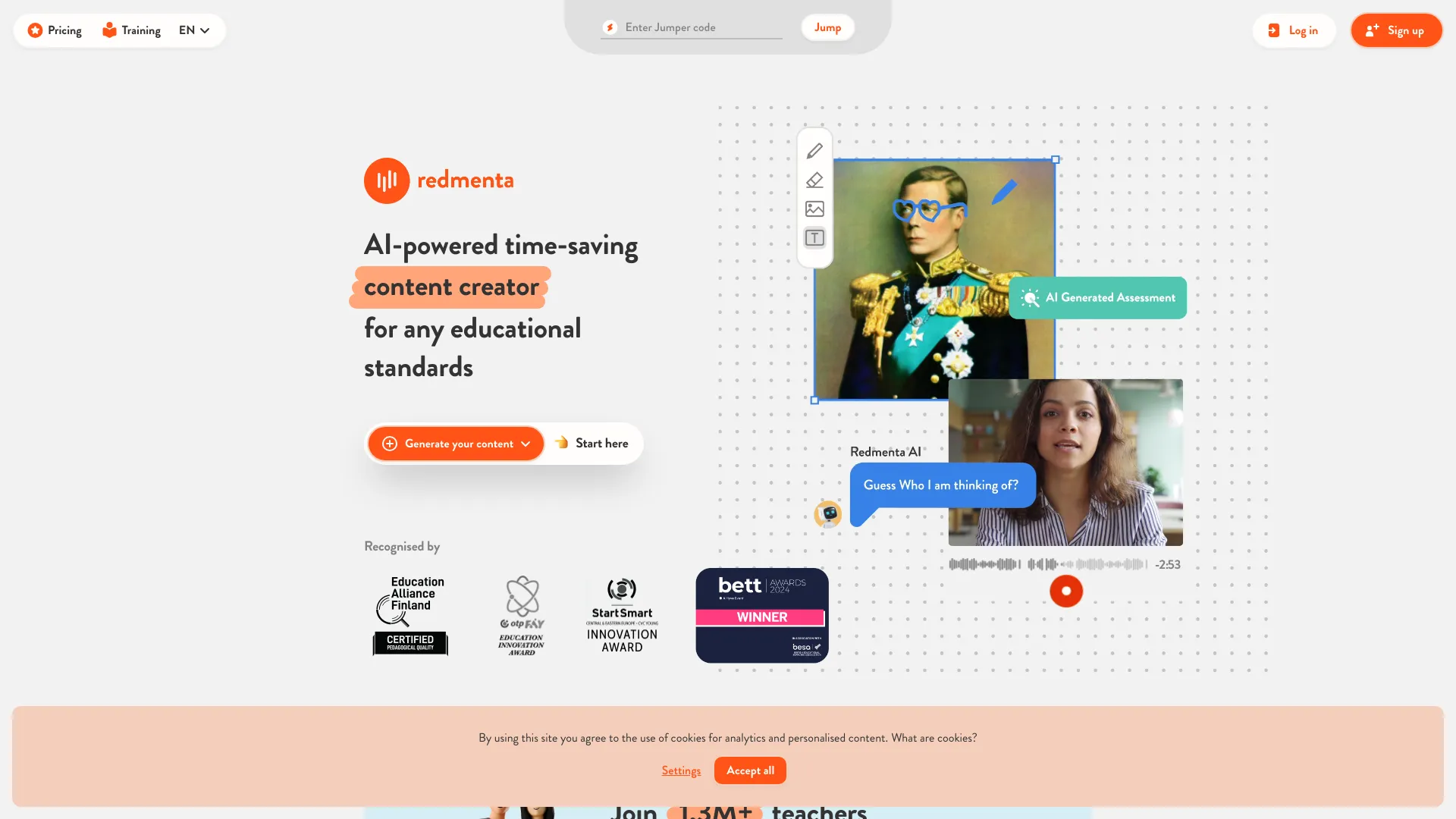 Redmenta - AI Tool Ocean