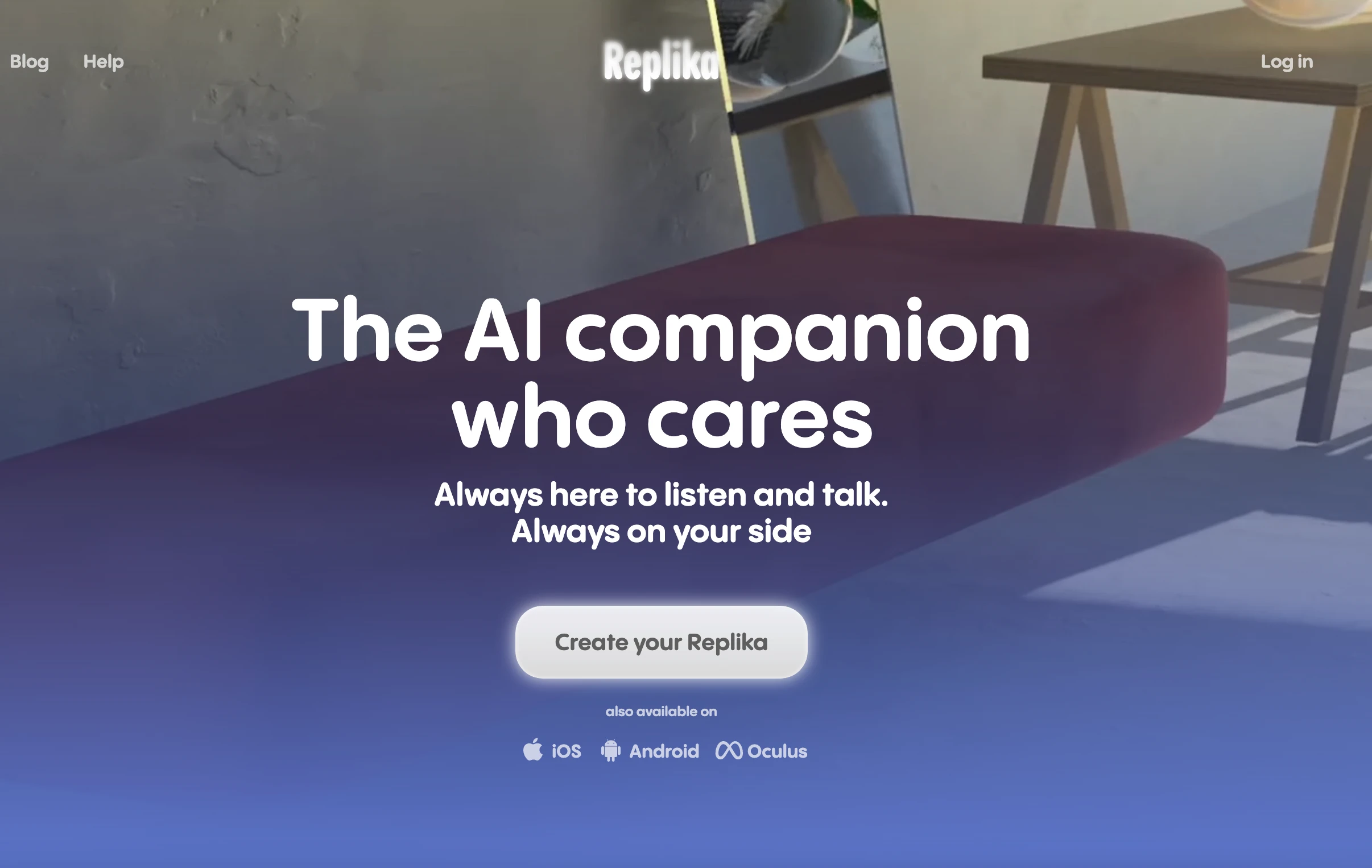 Replika - AI Tool Ocean