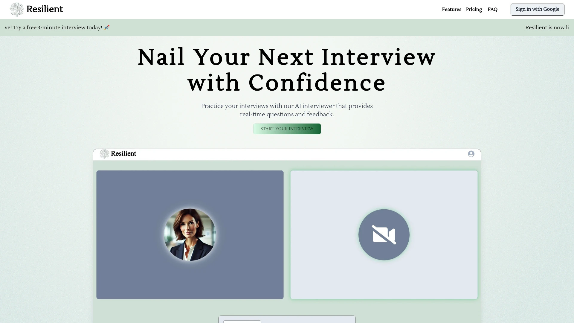 Resilient - AI Tool Ocean
