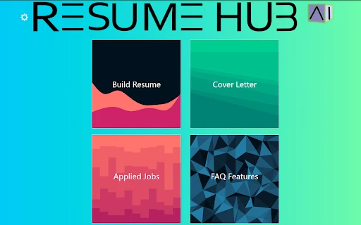 Resume Hub - Chrome Extension - AI Tool Ocean
