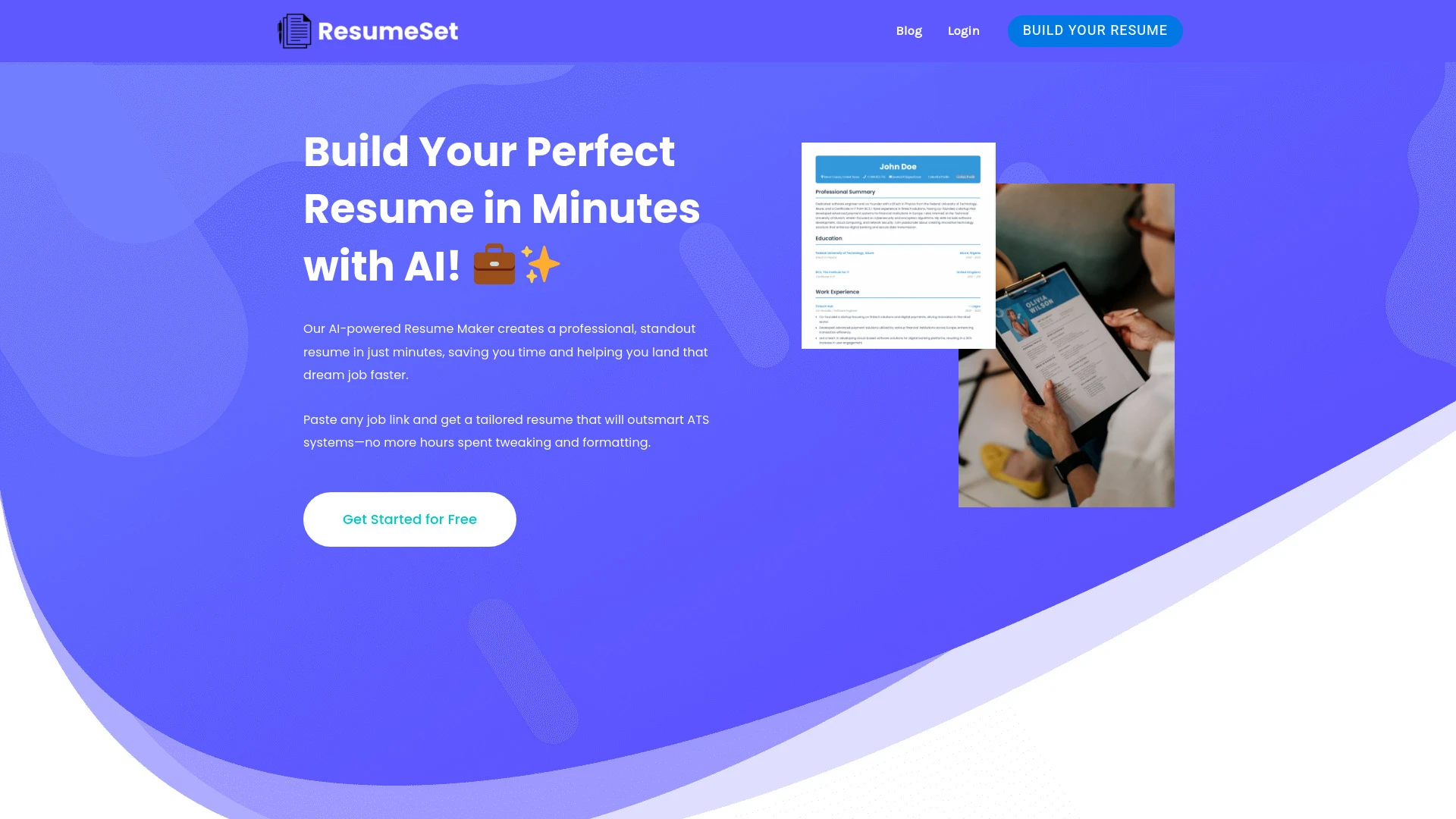 ResumeSet - AI Tool Ocean