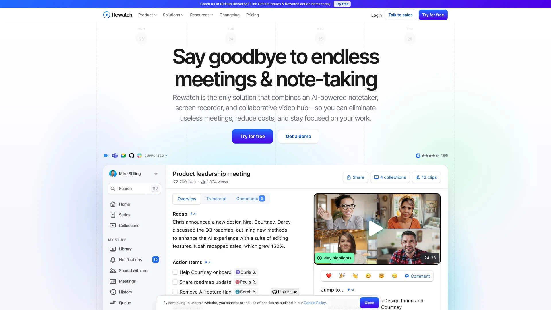 Rewatch - AI Tool Ocean