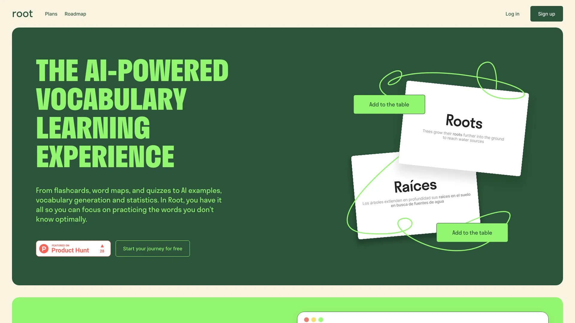 Root Vocab - AI Tool Ocean