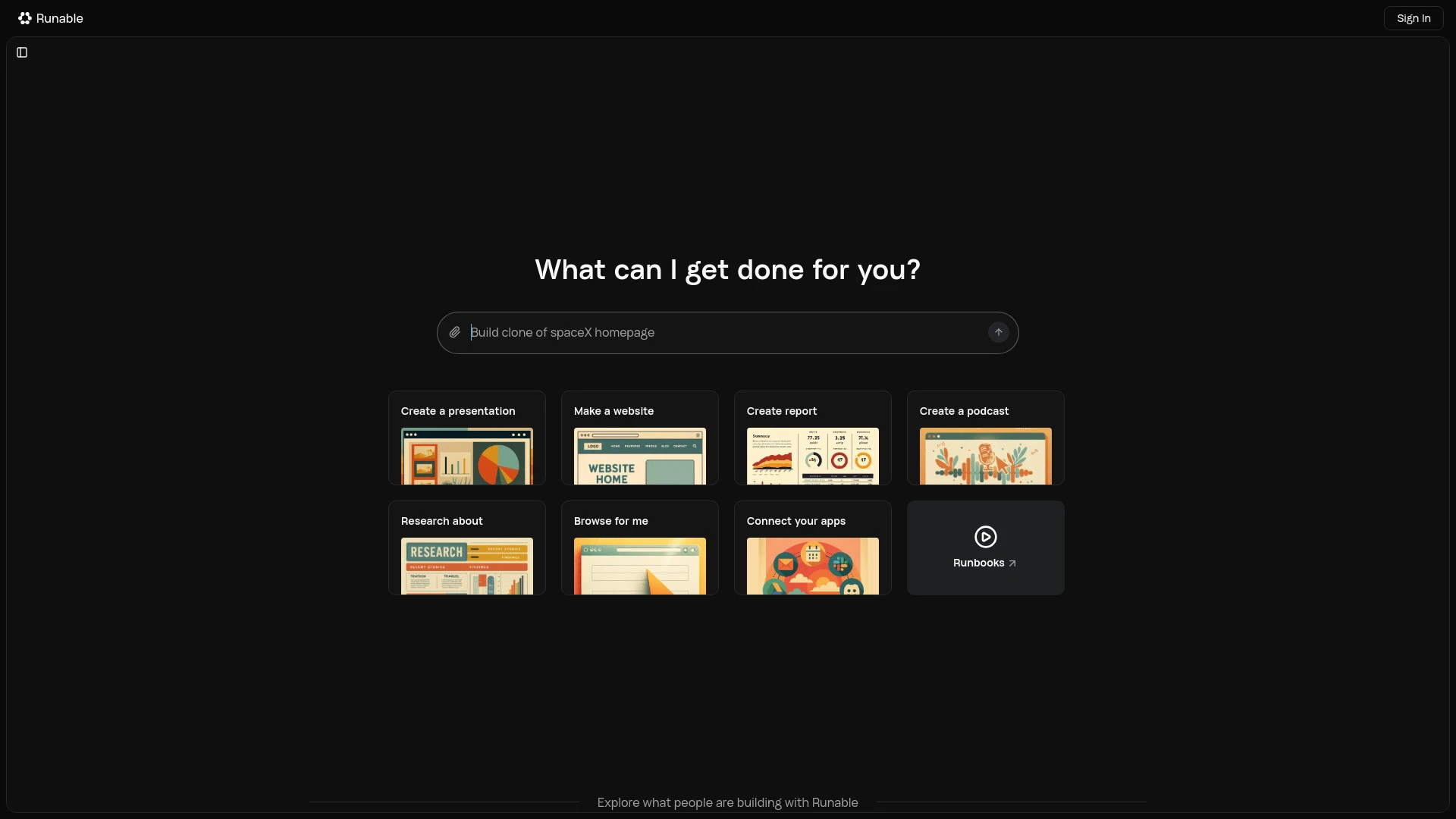 Runable - AI Tool Ocean