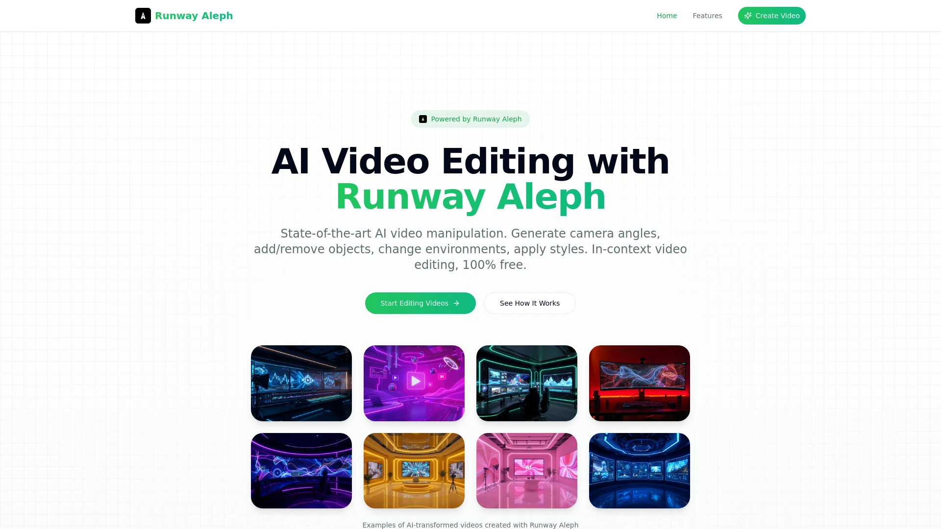 Runway Aleph - AI Tool Ocean