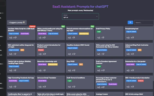 SaaS Assistant - Chrome Extension - AI Tool Ocean