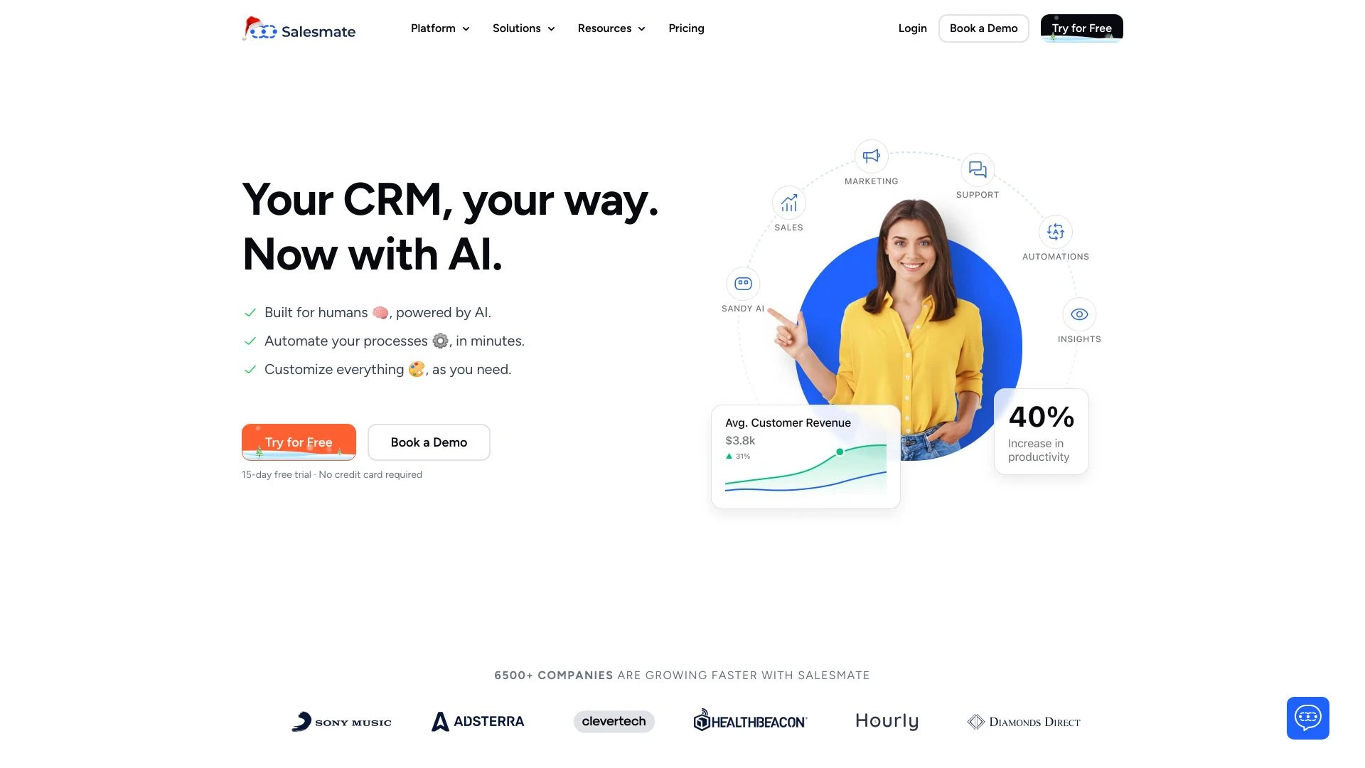 Salesmate - AI Tool Ocean