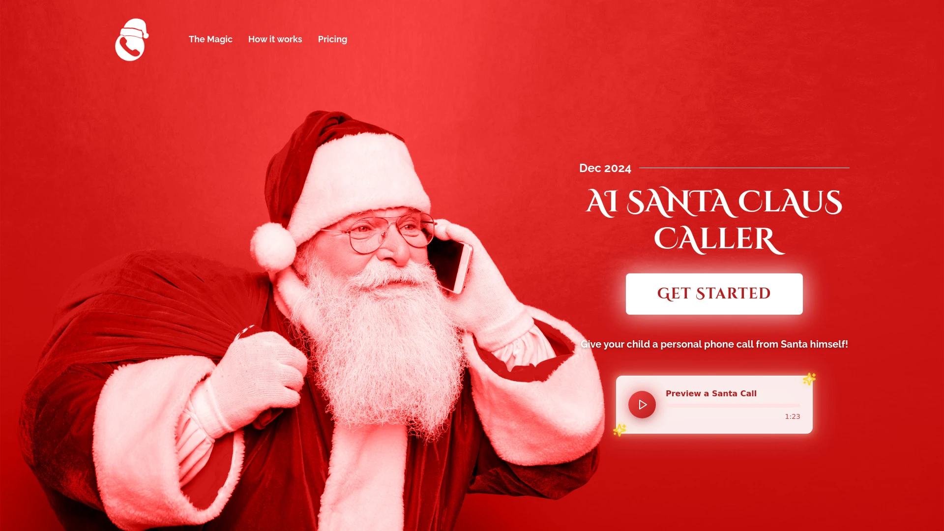 Santa Claus is Calling - AI Tool Ocean