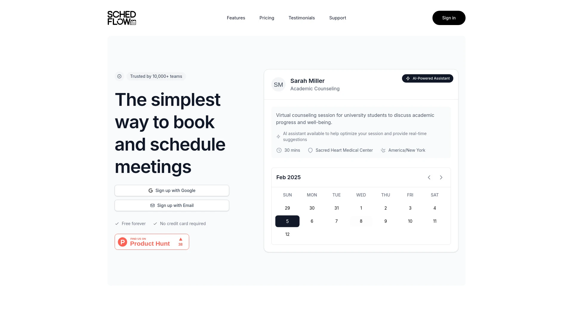 SchedFlow - AI Tool Ocean
