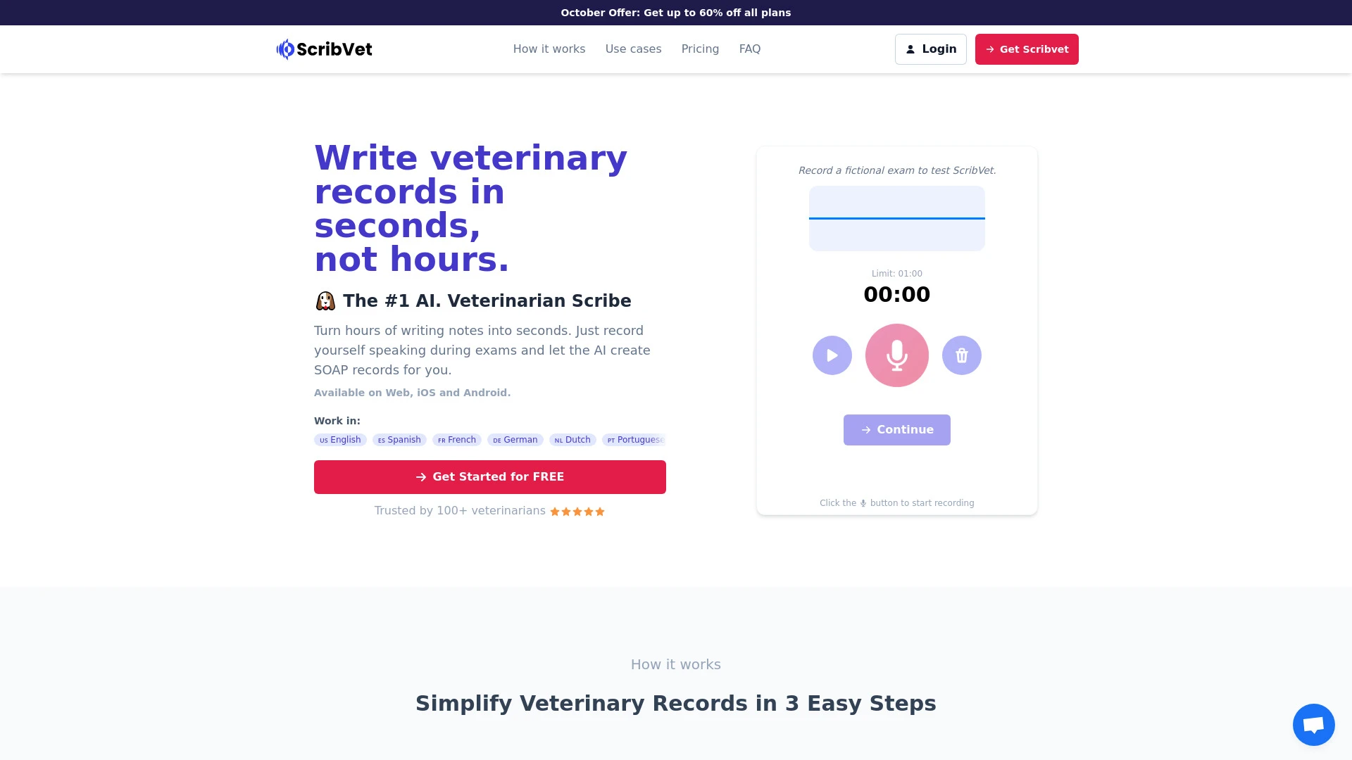ScribVet - AI Tool Ocean