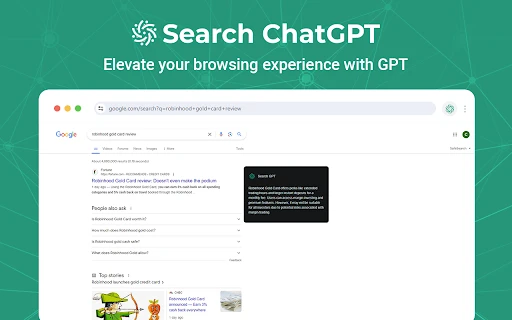 Search ChatGPT - Chrome Extension - AI Tool Ocean