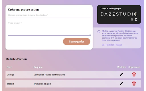 SecretaryGPT - Chrome Extension - AI Tool Ocean