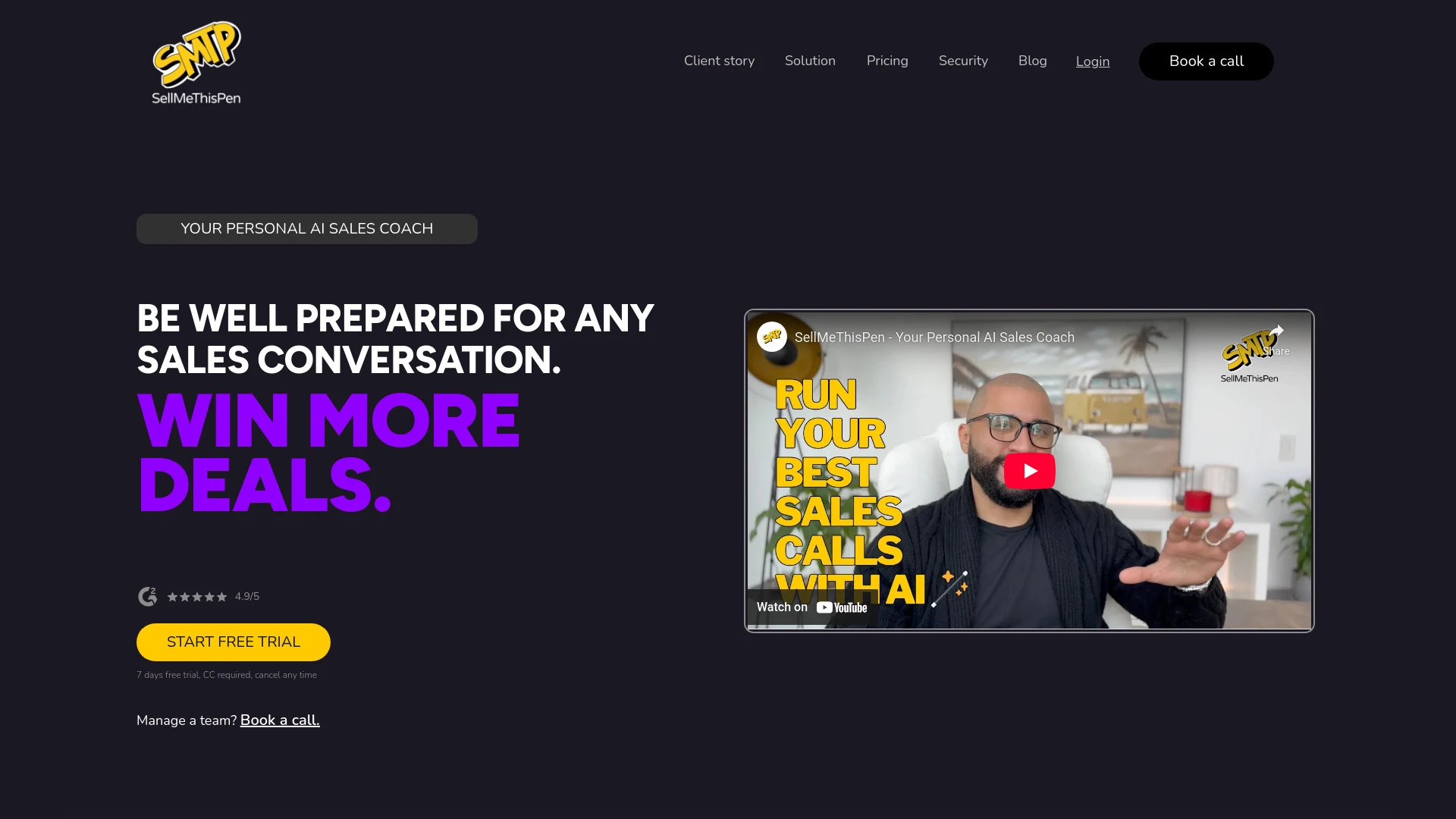 SellMeThisPen AI - AI Tool Ocean