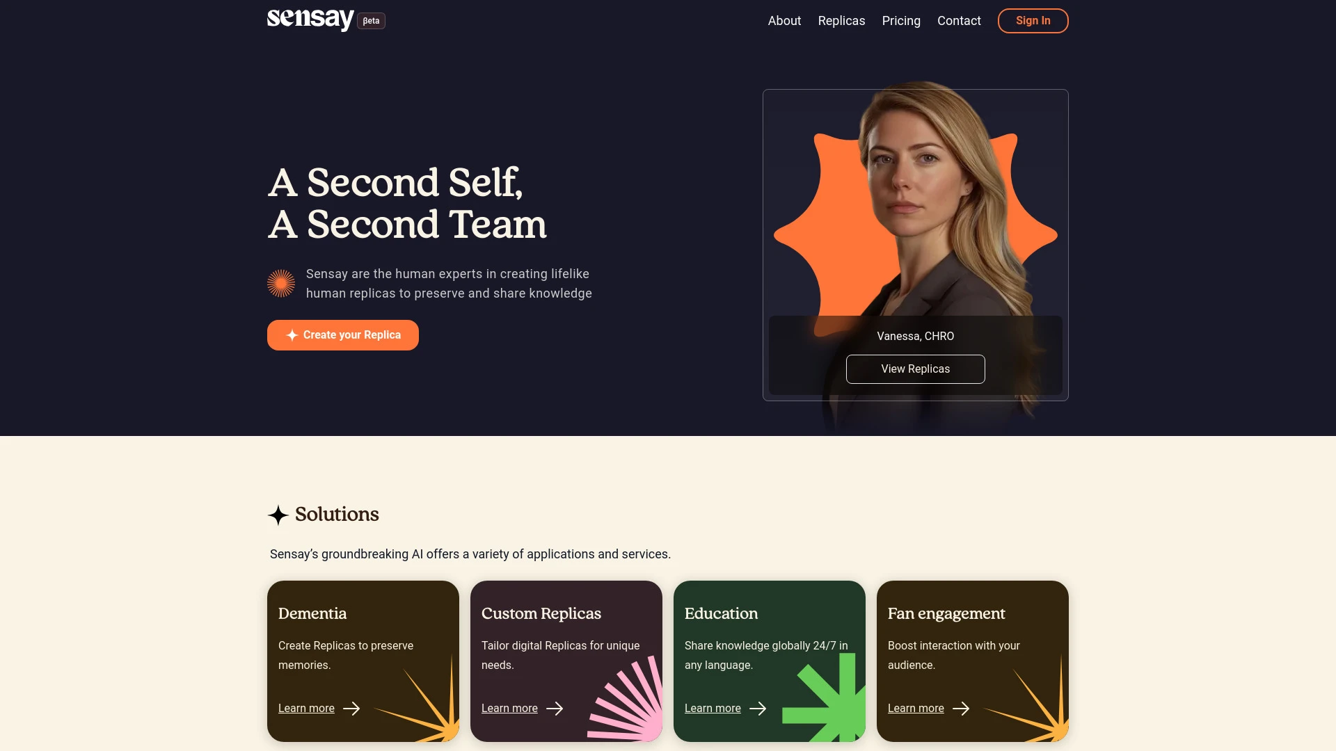 Sensay.io - AI Tool Ocean