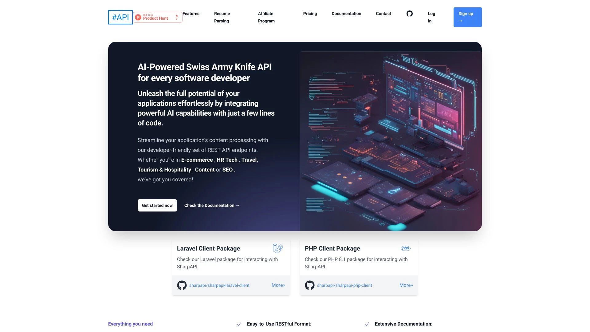 SharpAPI - AI Tool Ocean
