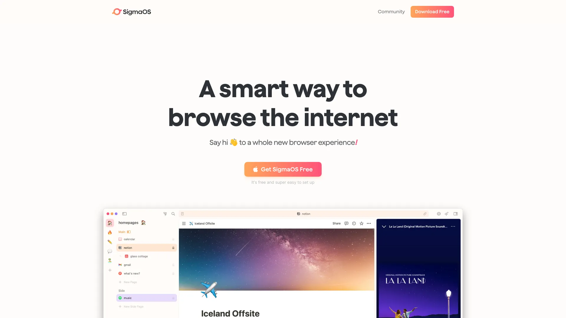 SigmaOS - AI Tool Ocean
