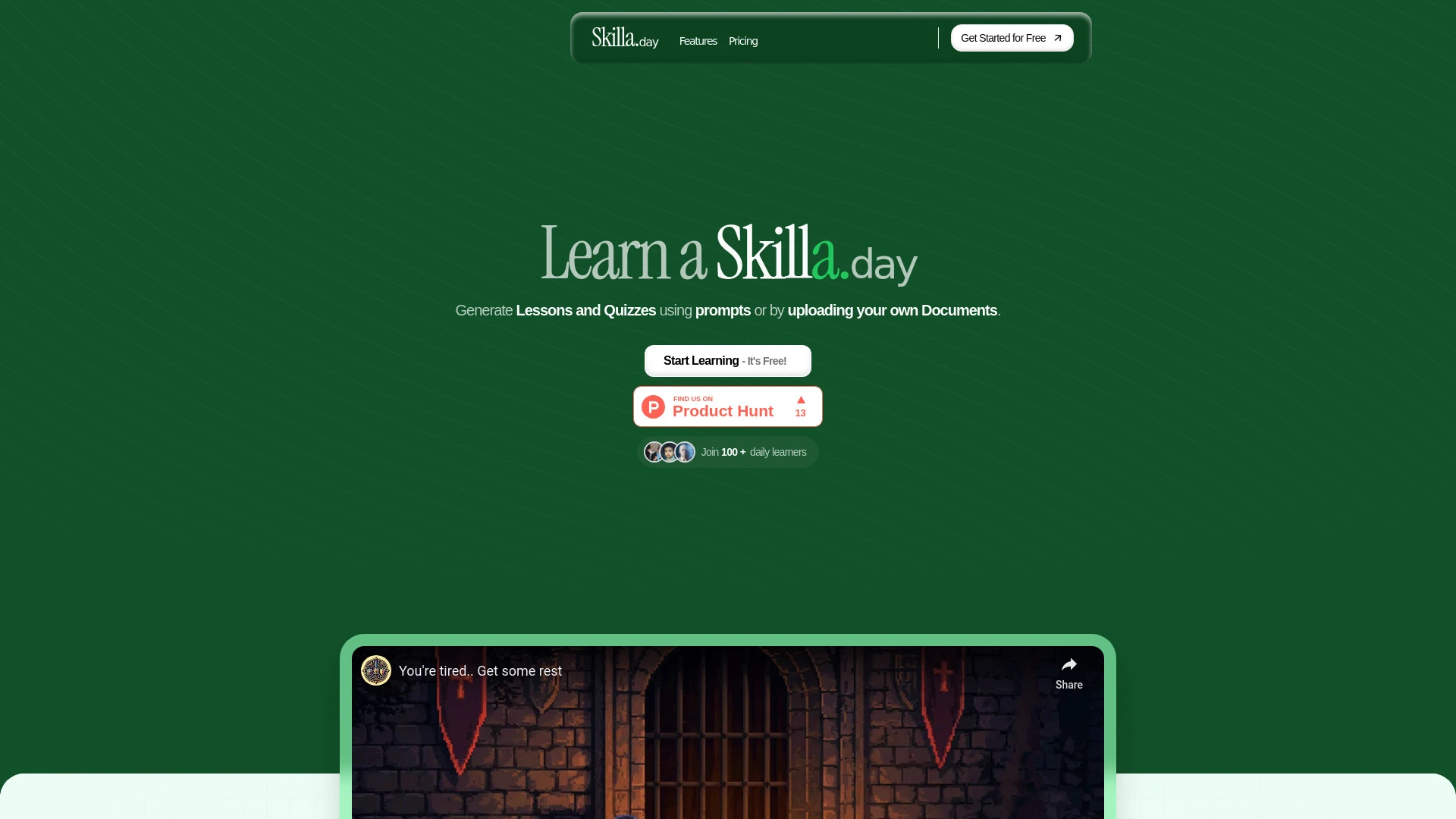 Skilla.day - AI Tool Ocean