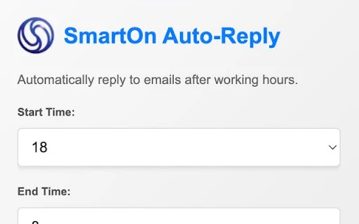 SmartOn Auto-Reply - Chrome Extension - AI Tool Ocean
