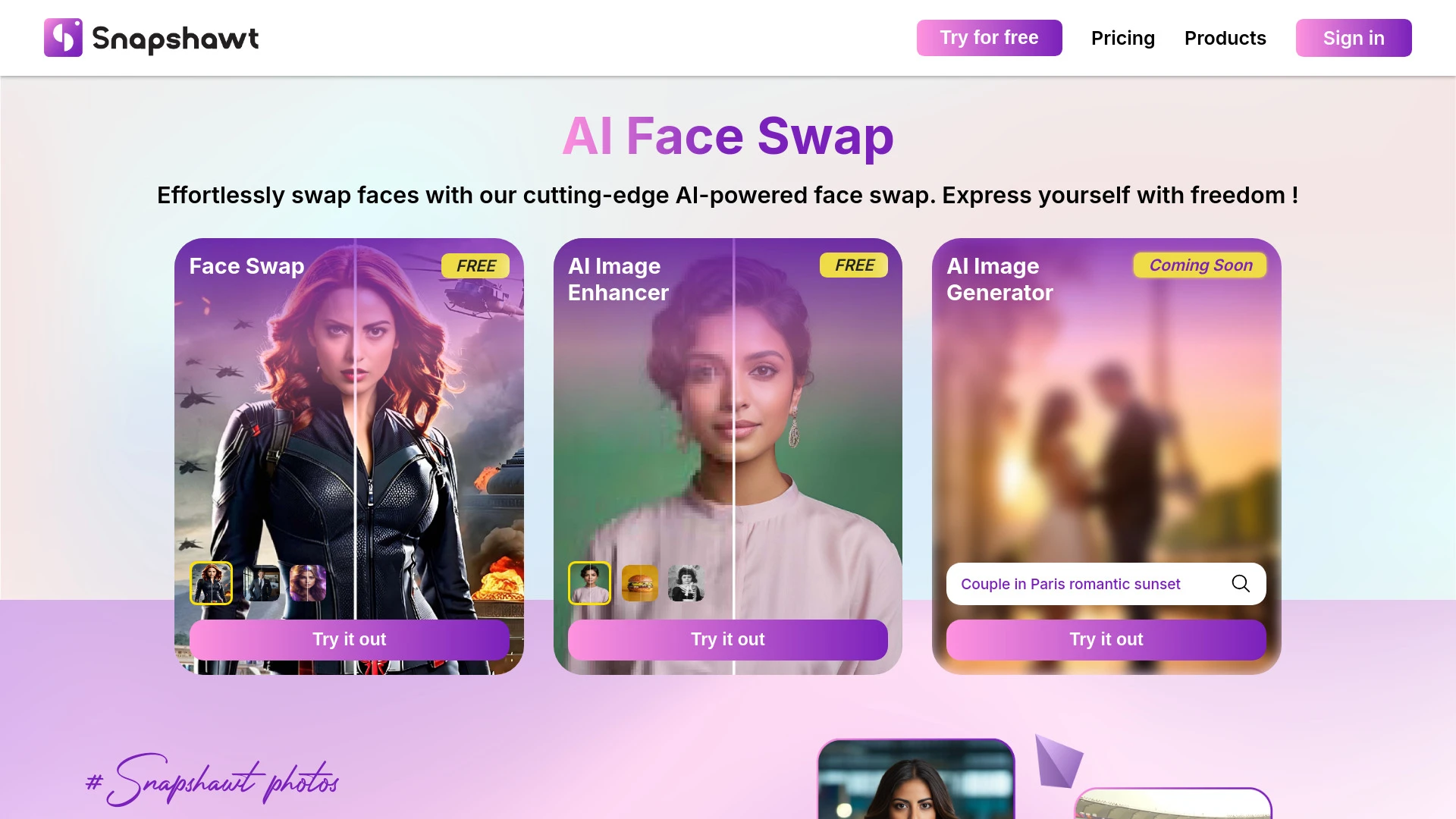Snapshawt - AI Tool Ocean