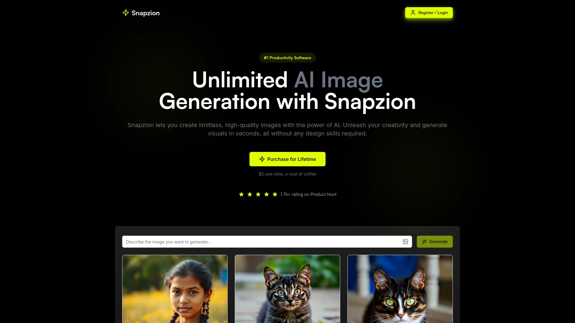 Snapzion - AI Tool Ocean