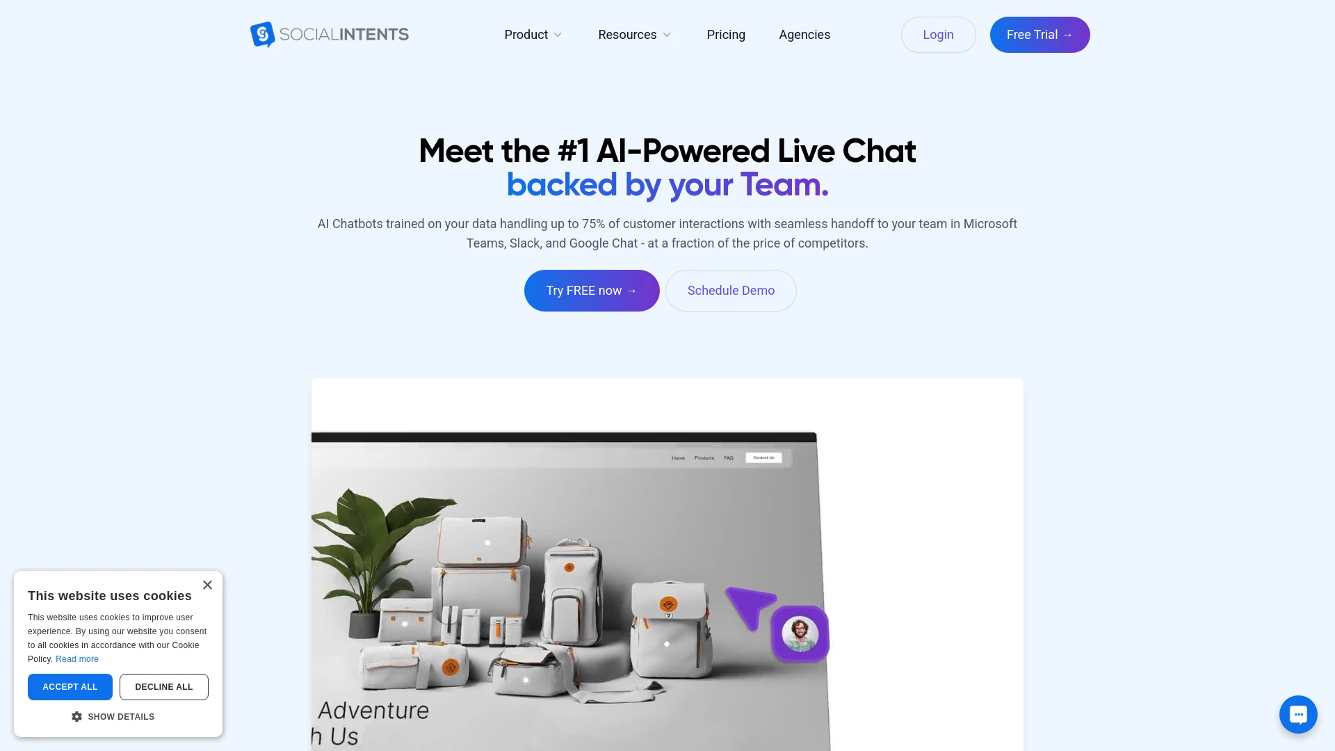 Social Intents - AI Tool Ocean