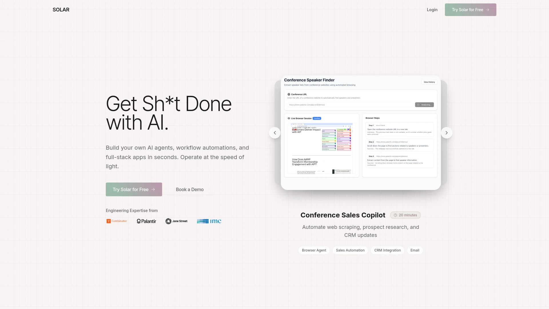 Solar - AI Tool Ocean