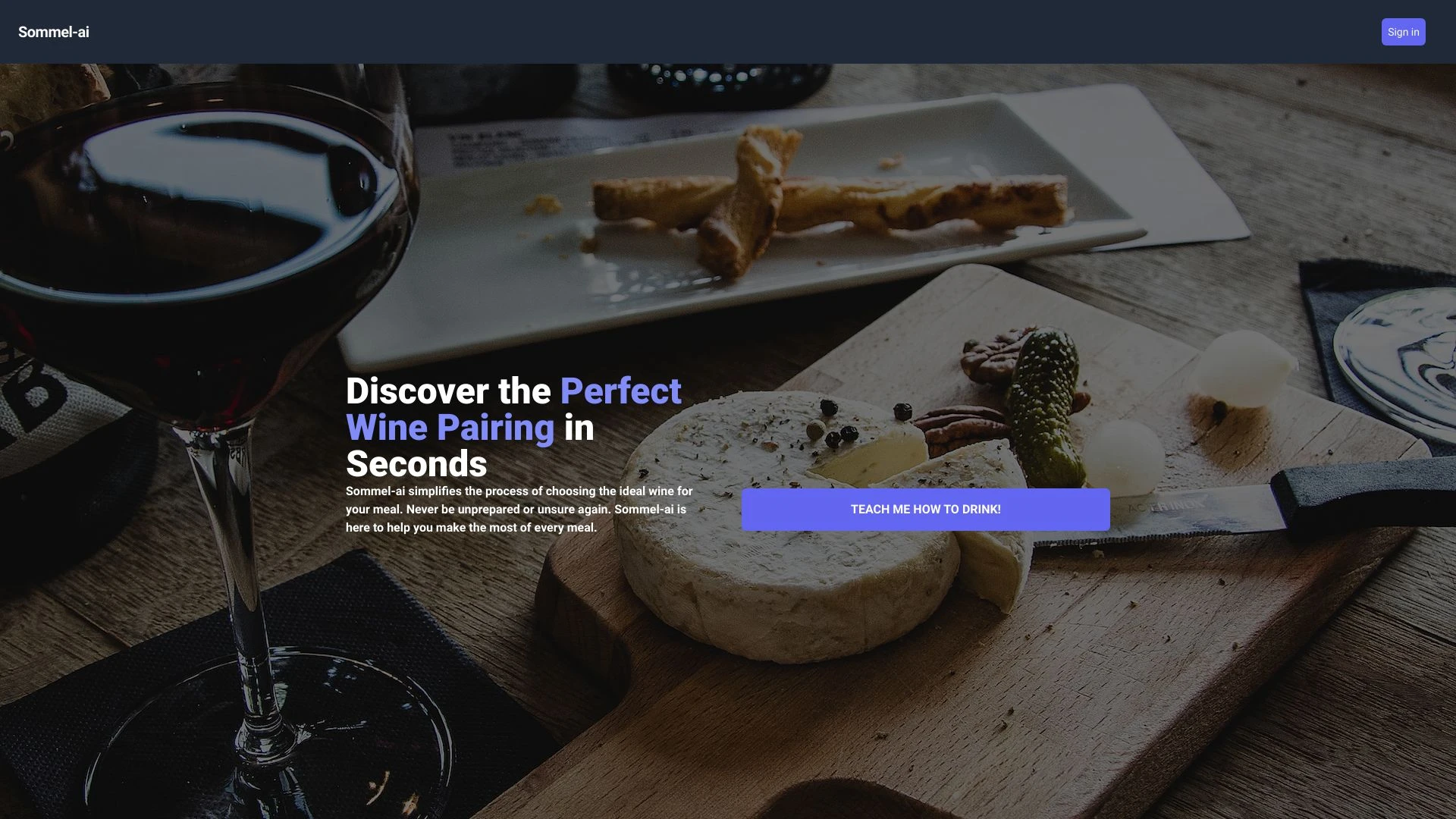 Sommel-ai - AI Tool Ocean