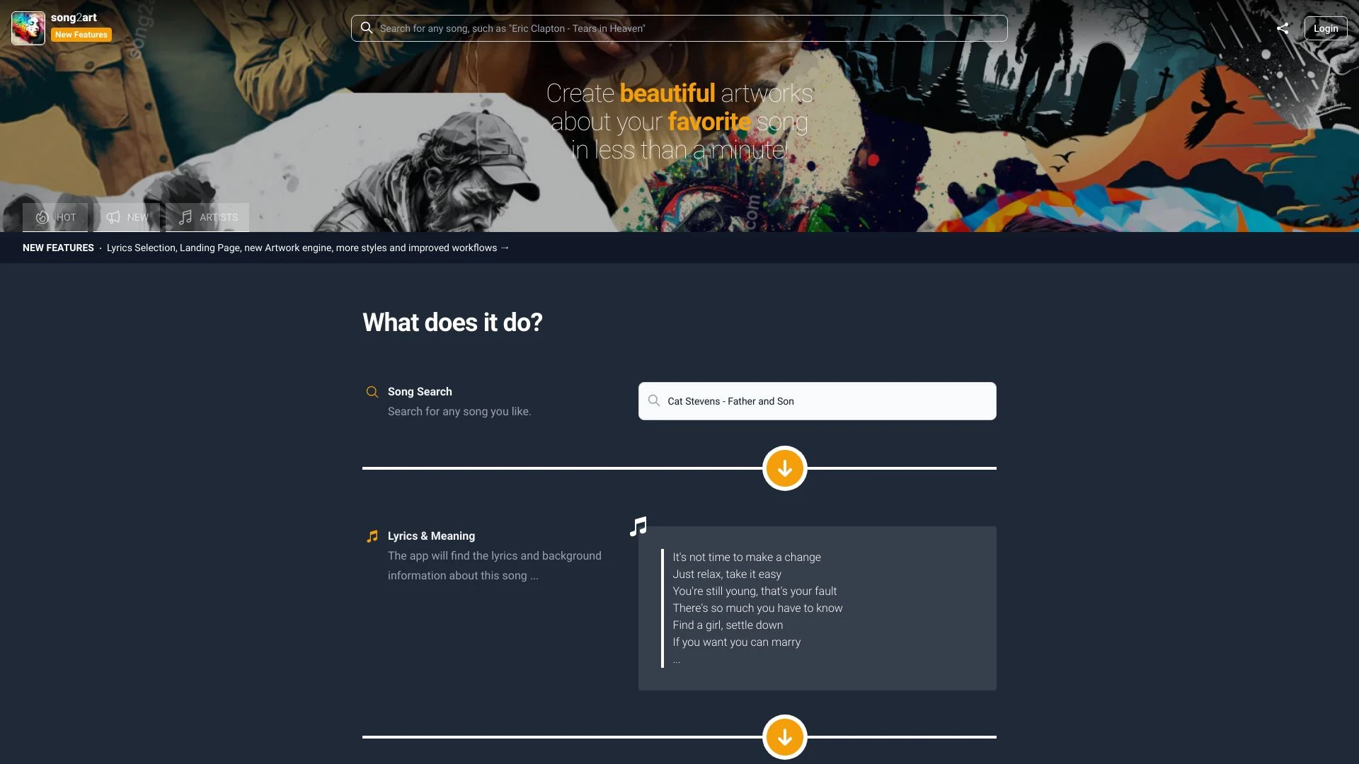 song2art - AI Tool Ocean
