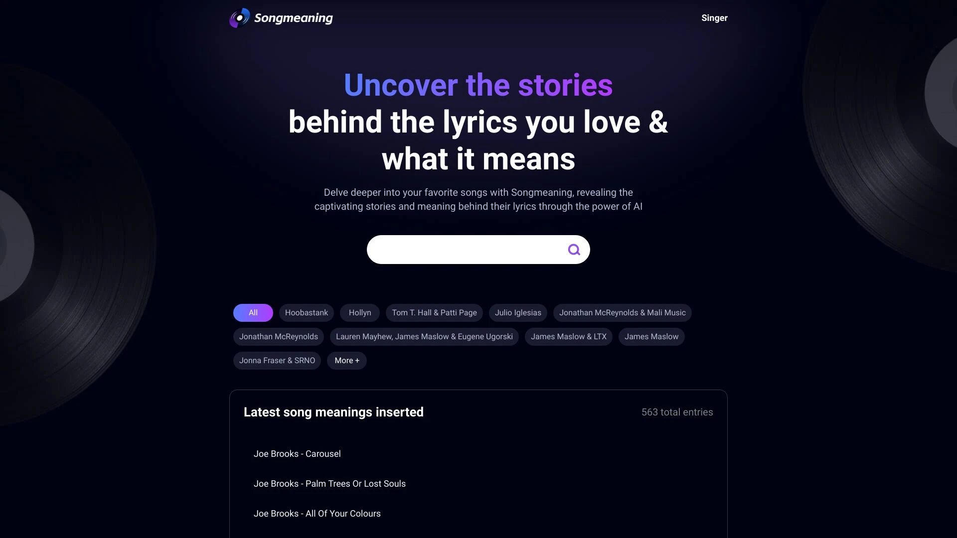 Songmeaning - AI Tool Ocean