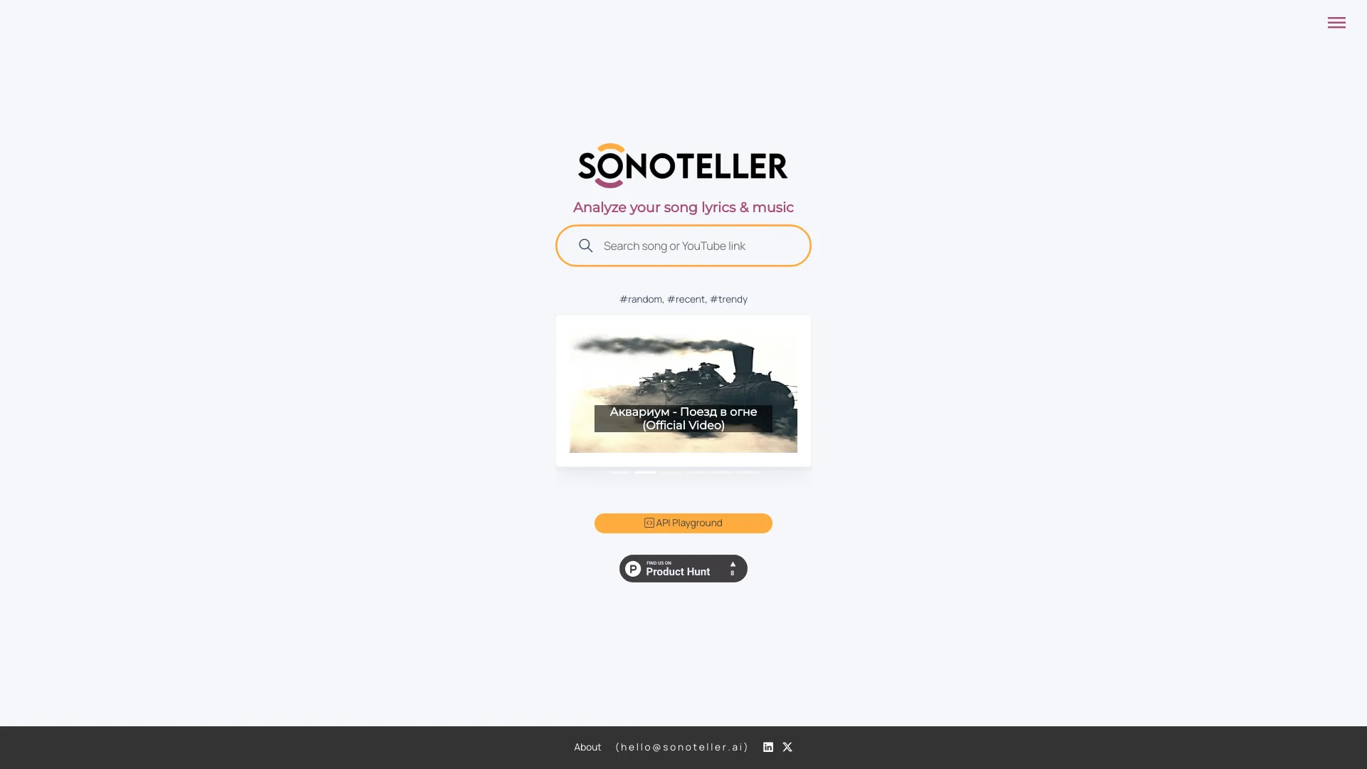 SONOTELLER - AI Tool Ocean