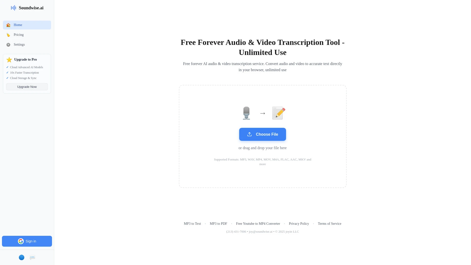 SoundWise.ai - AI Tool Ocean