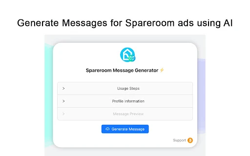 Spareroom AI Contact Generator - Chrome Extension - AI Tool Ocean