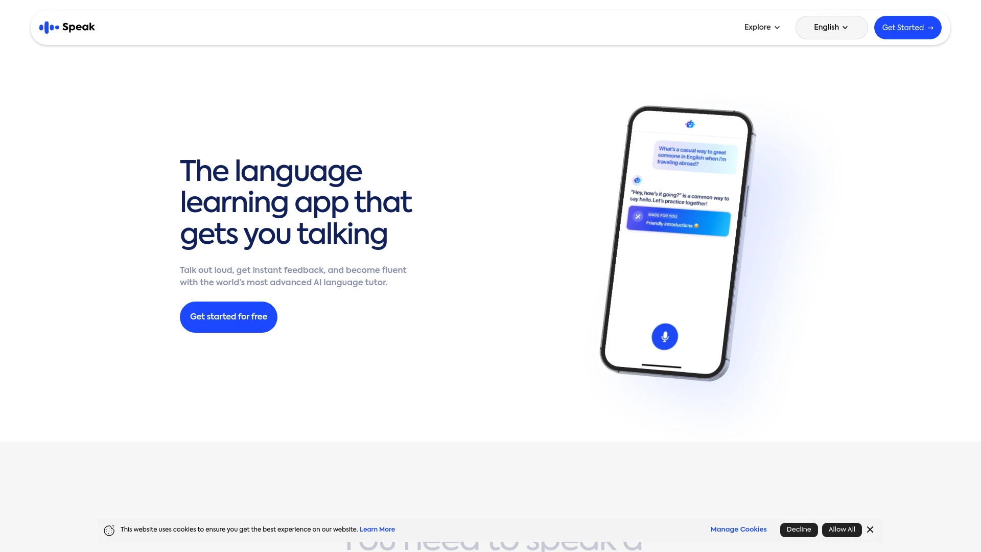 Speak - AI Tool Ocean