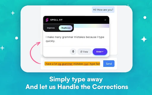 SpellFast AI - Chrome Extension - AI Tool Ocean