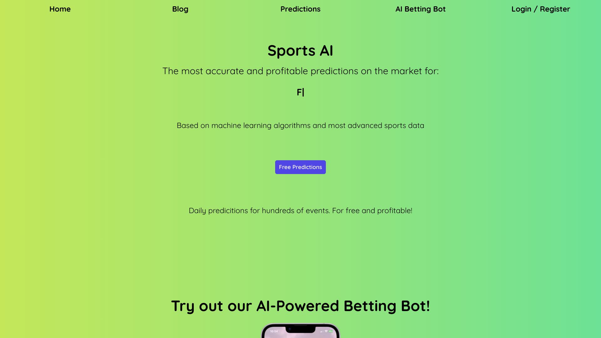 Sports AI - AI Tool Ocean